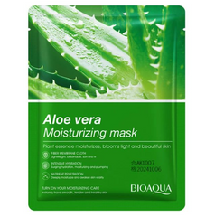 Mascarilla de Velo Facial Hidratante de Aloe Vera BQY12432