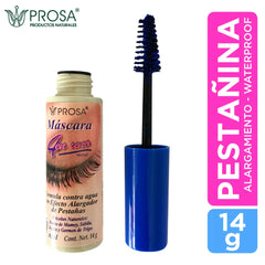 Pestañina Azul Alargamiento - A Prueba de Agua - Prosa 15152