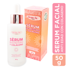 Serum Facial Antiedad Colageno Y Acido Hialuronico 50g |Dream On Cosmetics DRM03