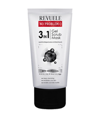 Mascarilla Facial Carbon Activado 3 en 1  Exfoliante - Revuele 150ML